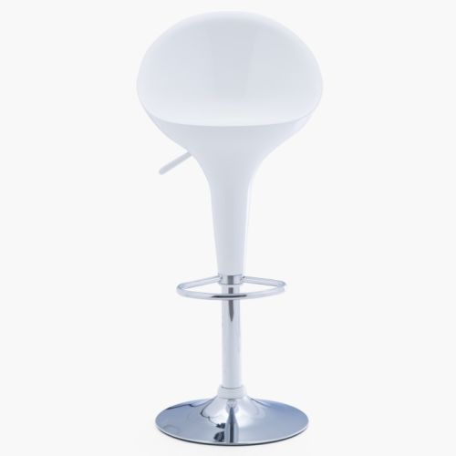 white bar stool