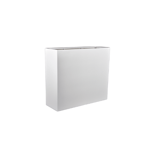WHITE PLANTER BOX 2