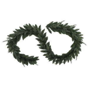 9 ft Unlit Cypress Garland