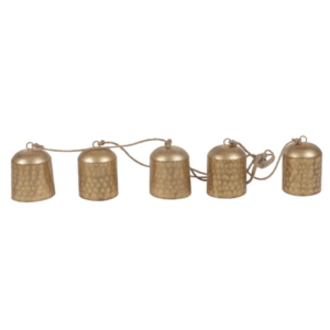 Gold Hanging Bells Rope